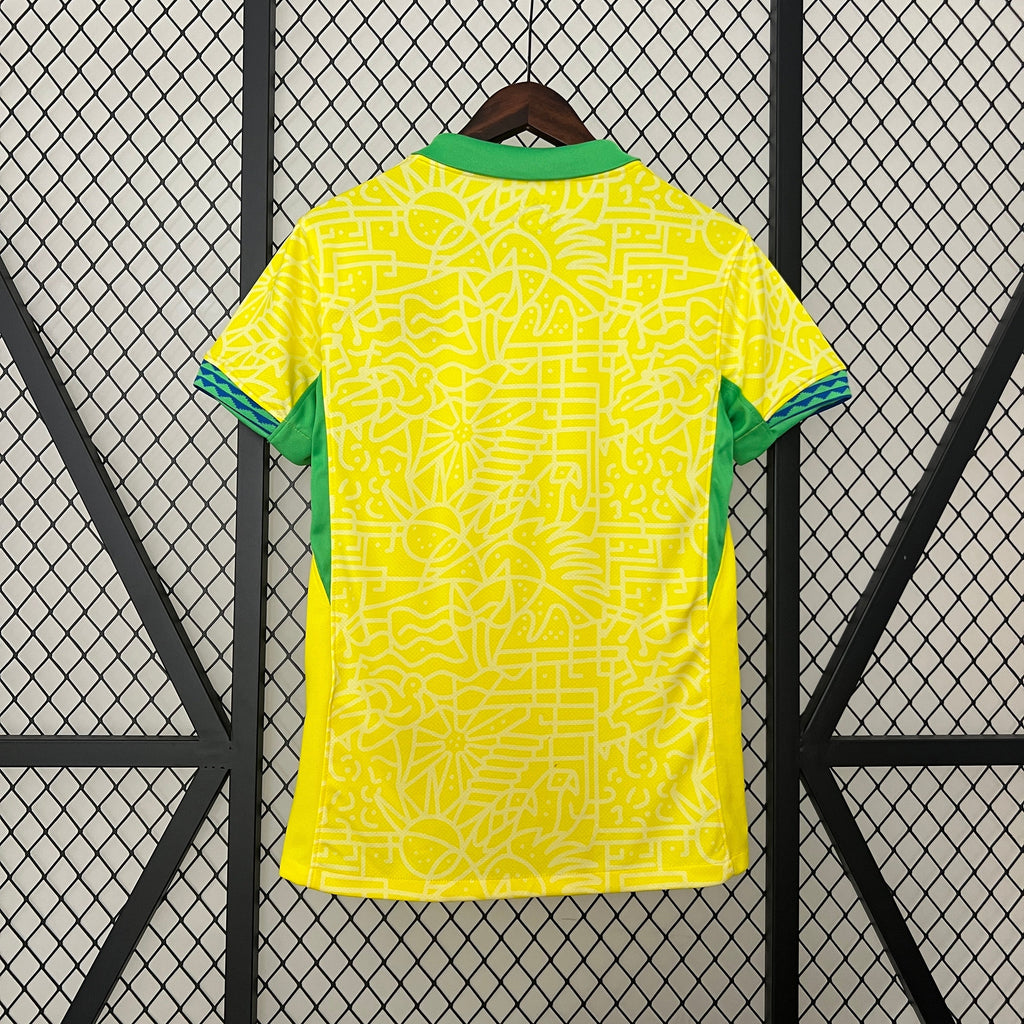 Camisa Brasil 2024 Home - (Feminina)