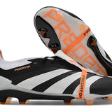 Chuteira Adidas Predator Elite Tongue FG - Cinza e Preta