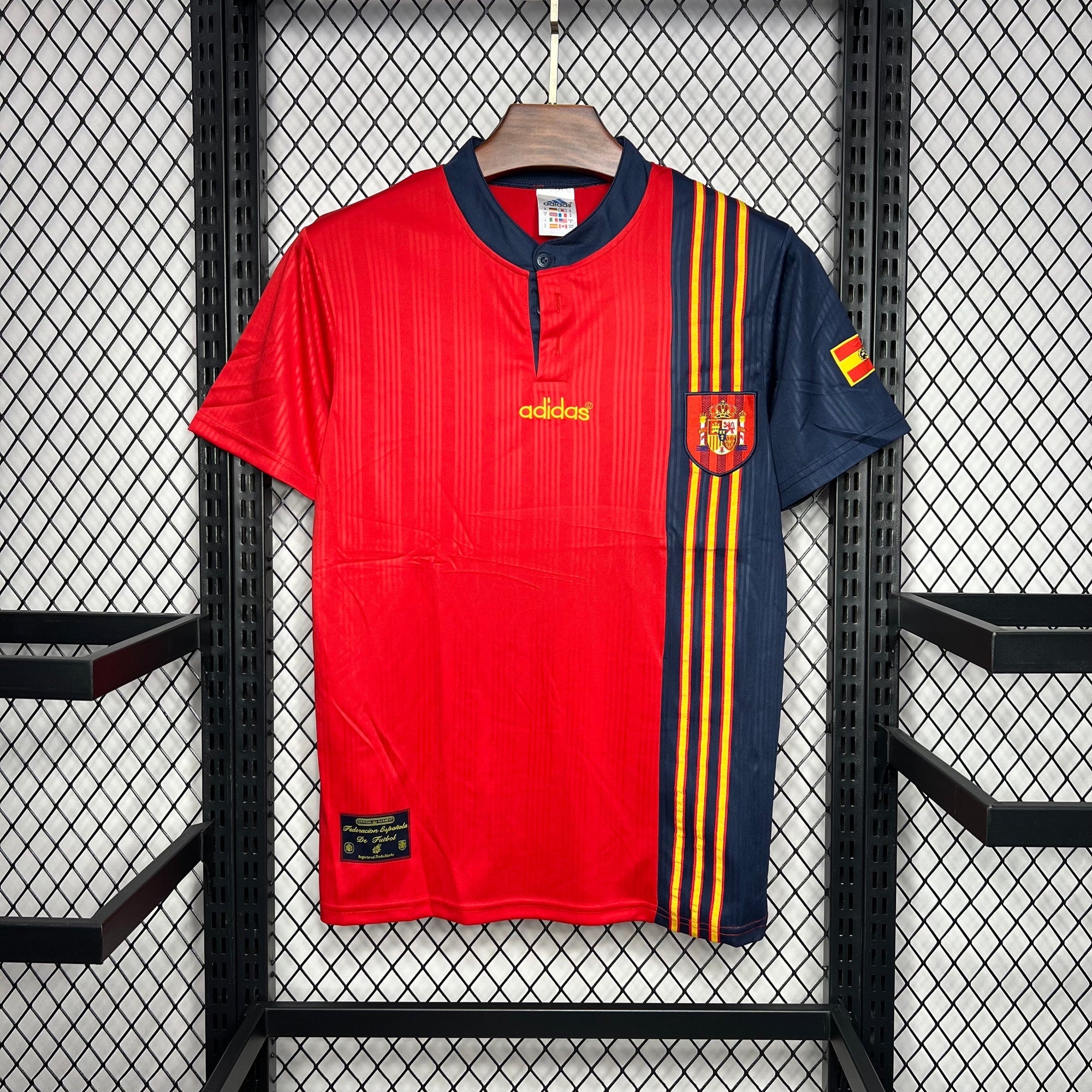 Camisa Espanha 1996 Home - (Retrô)