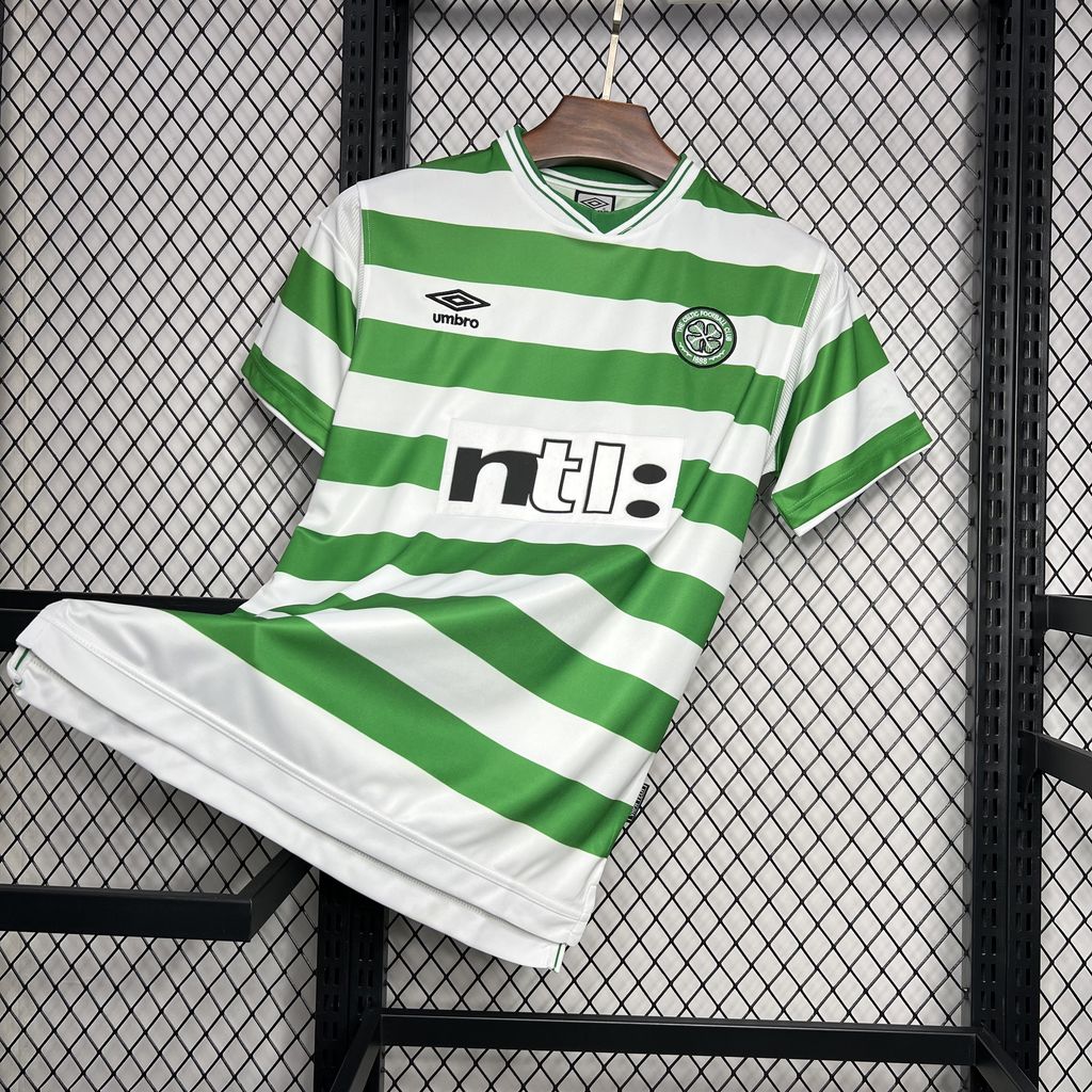Camisa Celtic Titular 01/02 - Versão (Retrô)