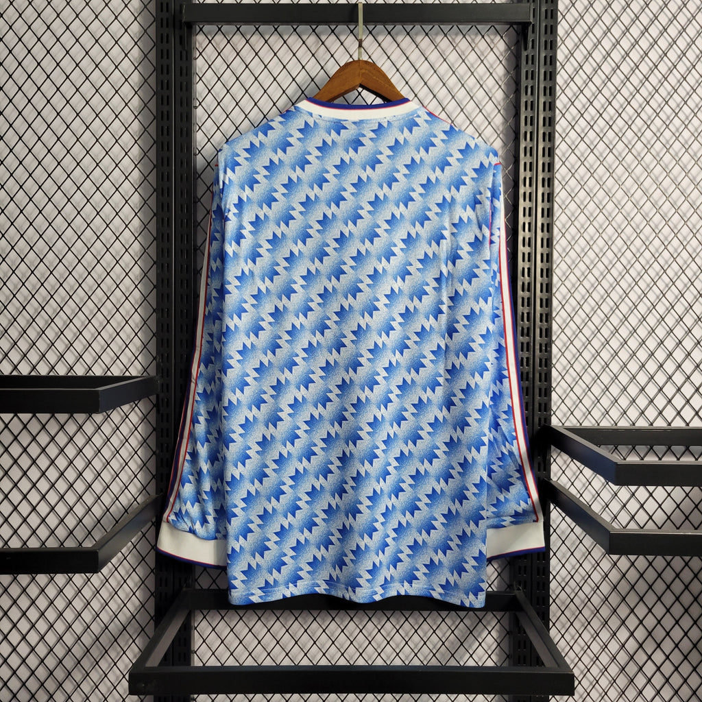 Camisa Manchester United Reserva 90/92 - Versão (Retrô) Manga Comprida