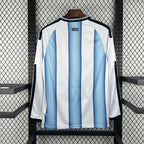 Camisa Argentina 2026 Home (Com Patch) - (Torcedor) Manga Longa