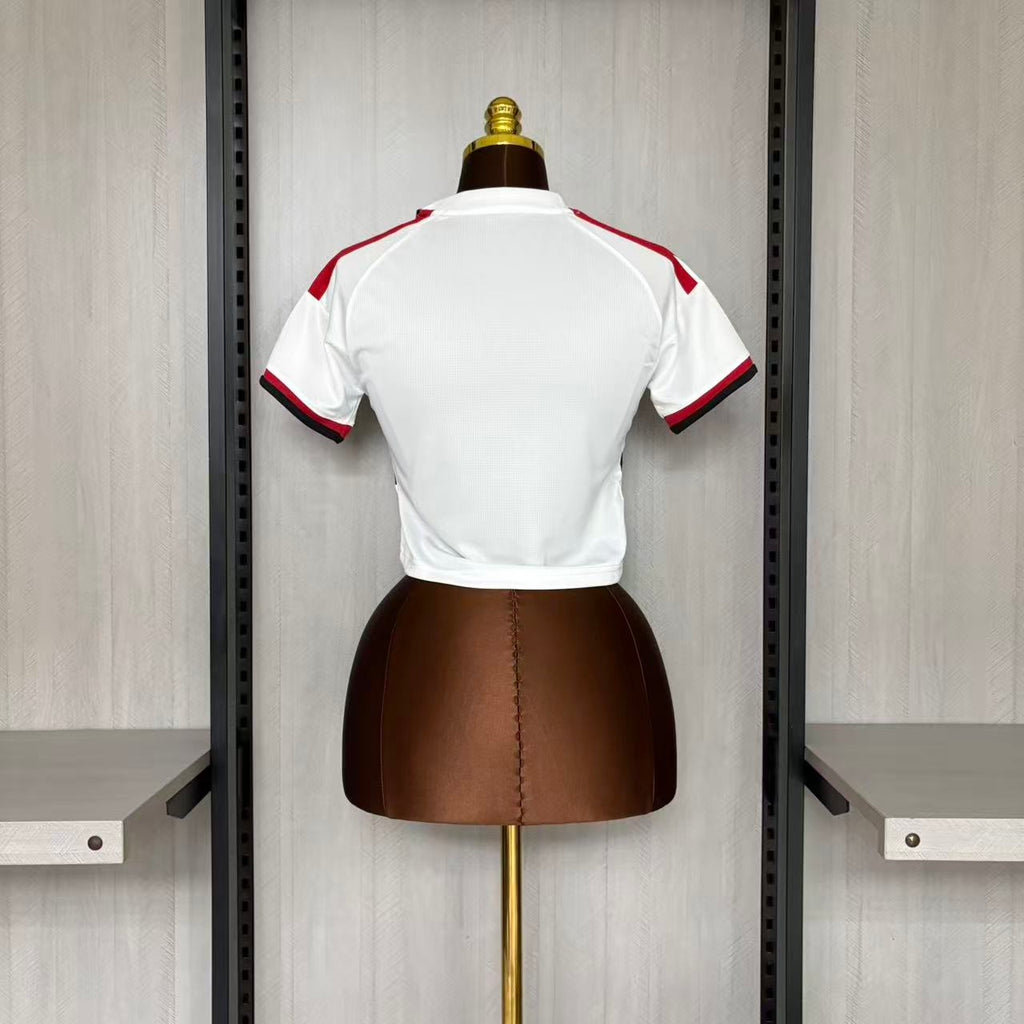Camisa Flamengo 2026 Away - (Feminina) Cropped