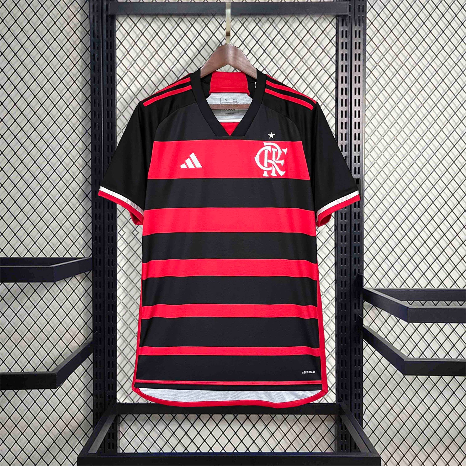 Camisa Flamengo Home Adidas 24/25 - Versão (Torcedor) Masculina
