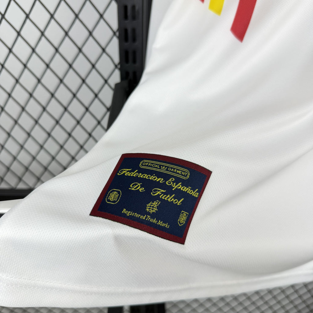 Camisa Espanha 1996 Away - (Retrô) Manga Longa