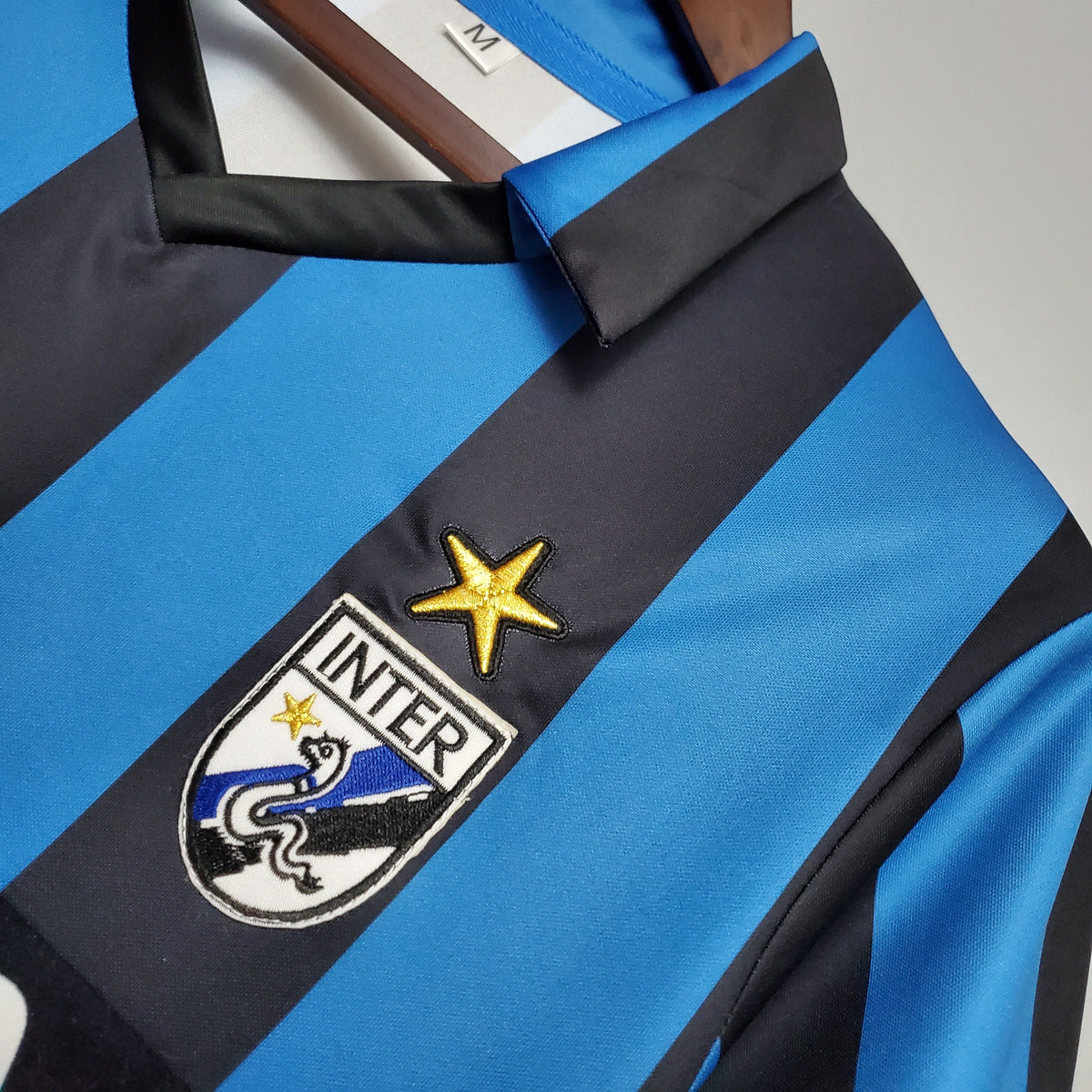 Camisa Inter de Milão Titular 88/90 - Versão (Retrô)
