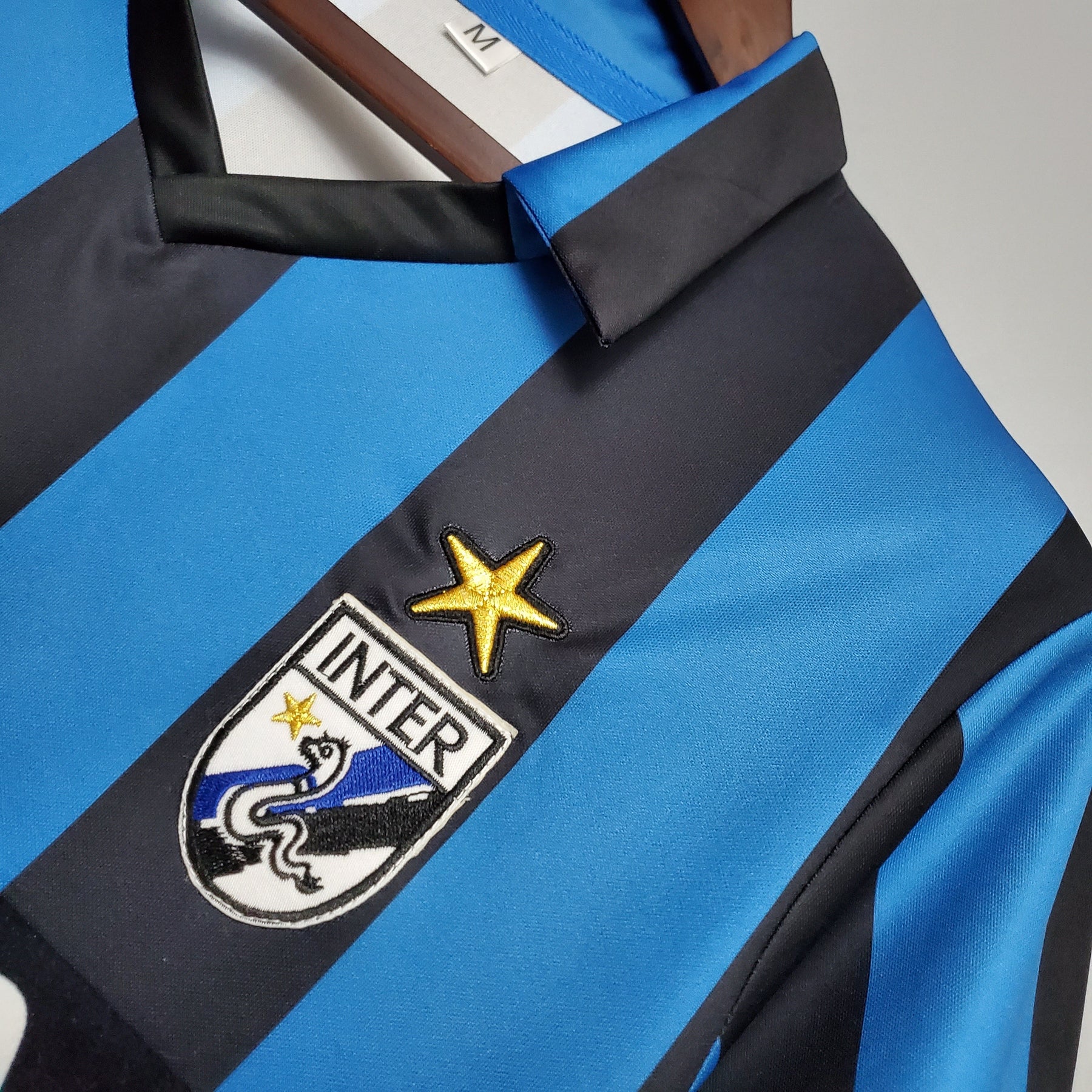 Camisa Inter de Milão Titular 88/90 - Versão (Retrô)