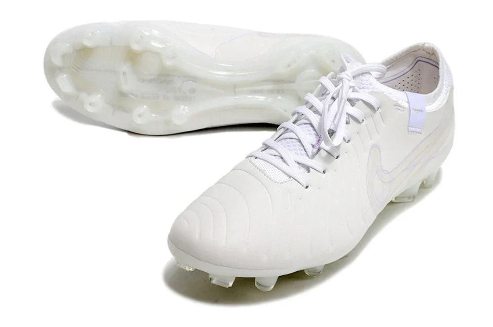 Chuteira Nike Tiempo Legend 10 FG - Branca - Edição Especialo