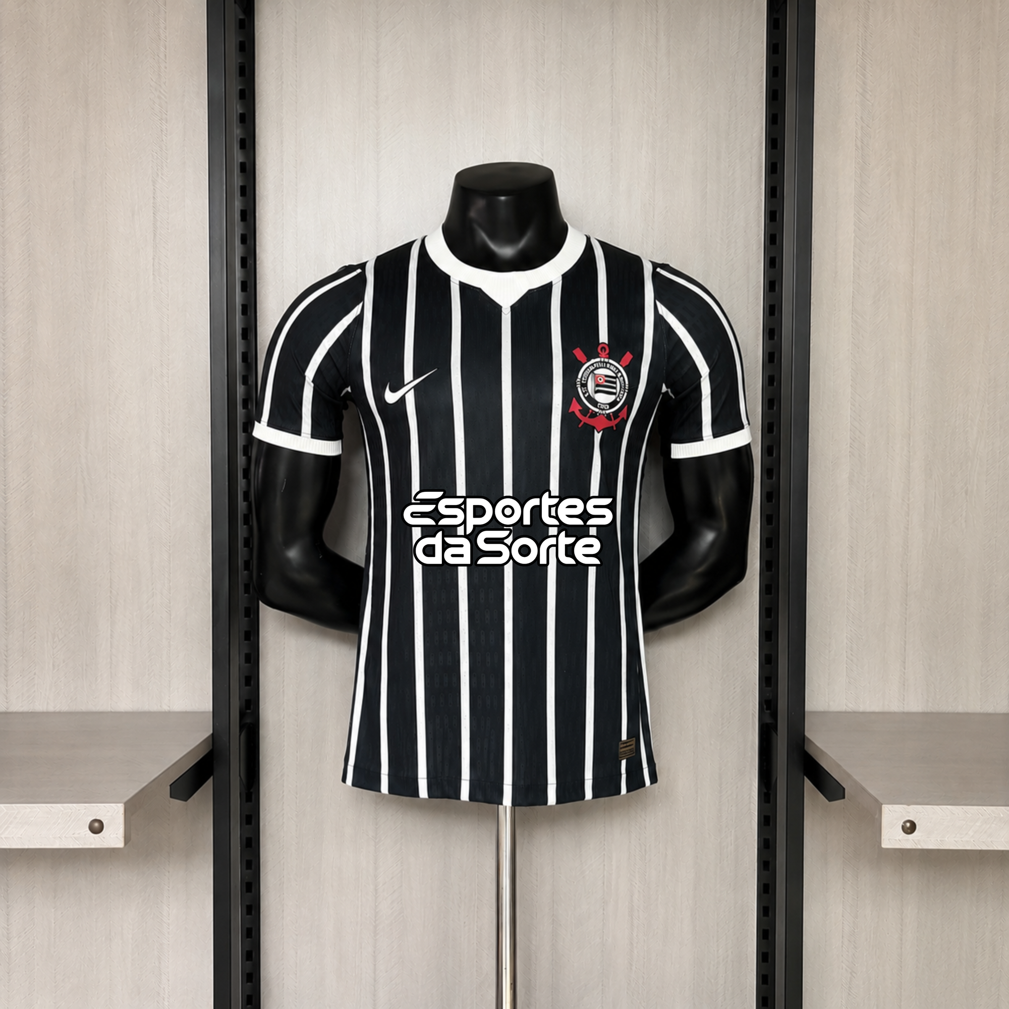 Camisa Corinthians 2026 Away (Com Patrocínio) - (Jogador)