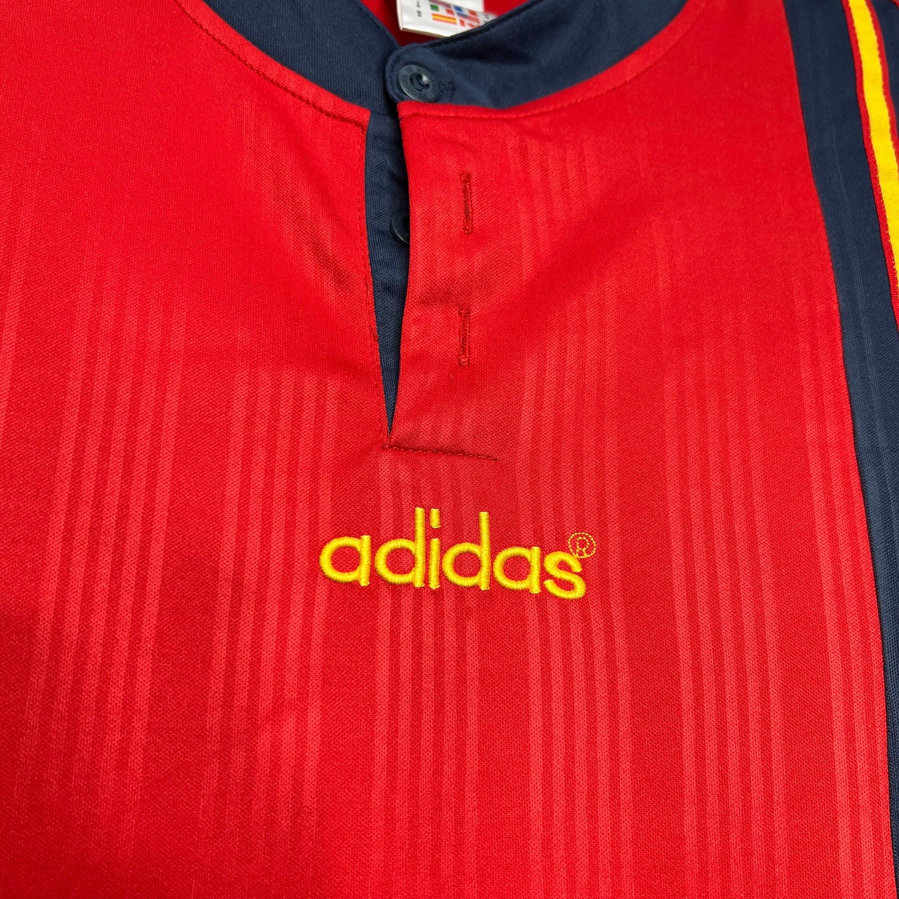 Camisa Espanha Home 1996 - Versão (Retrô)