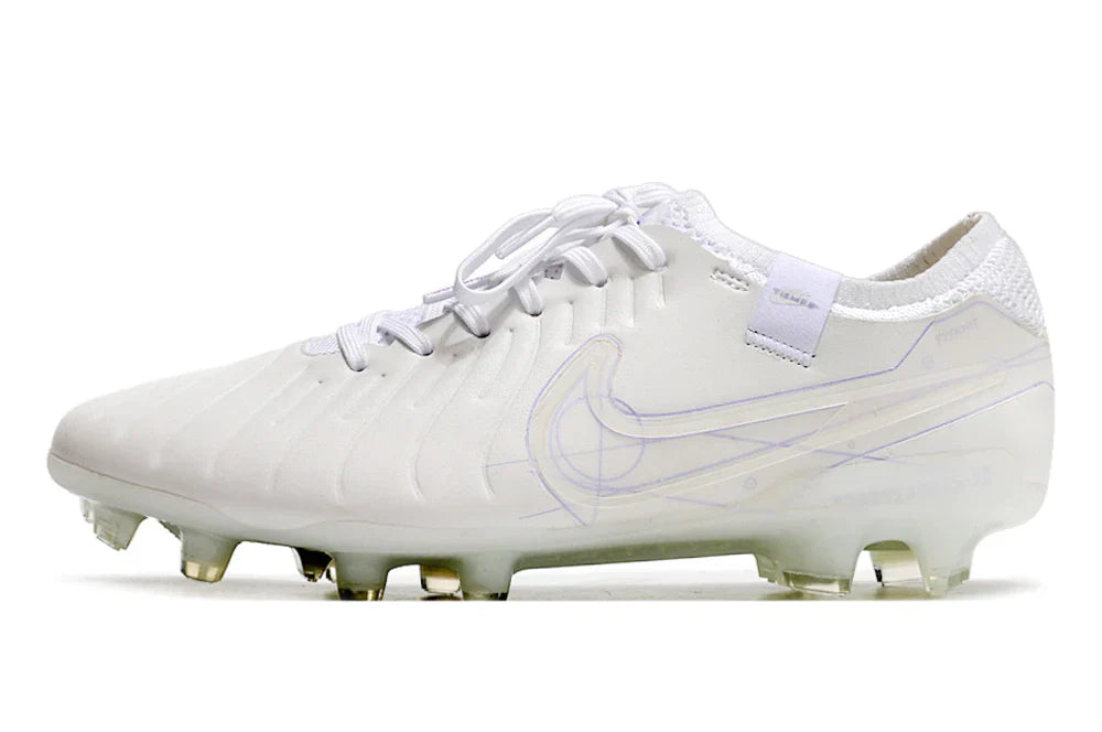 Chuteira Nike Tiempo Legend 10 FG - Branca - Edição Especialo