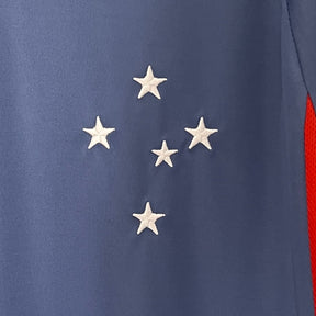 Camisa Cruzeiro Treino Azul 24/25 - Versão (Torcedor) Masculina