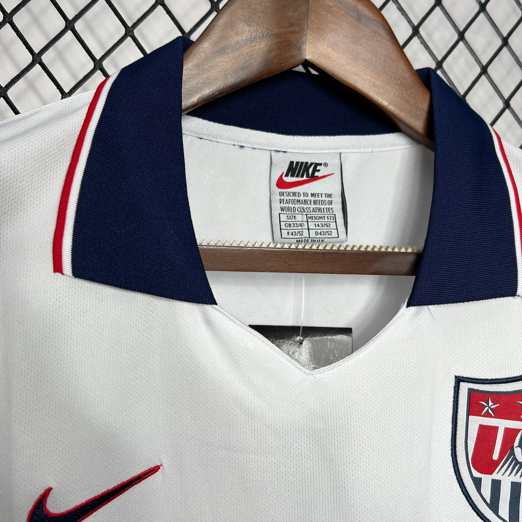 Camisa Estados Unidos Home 1995 - Versão (Retrô)