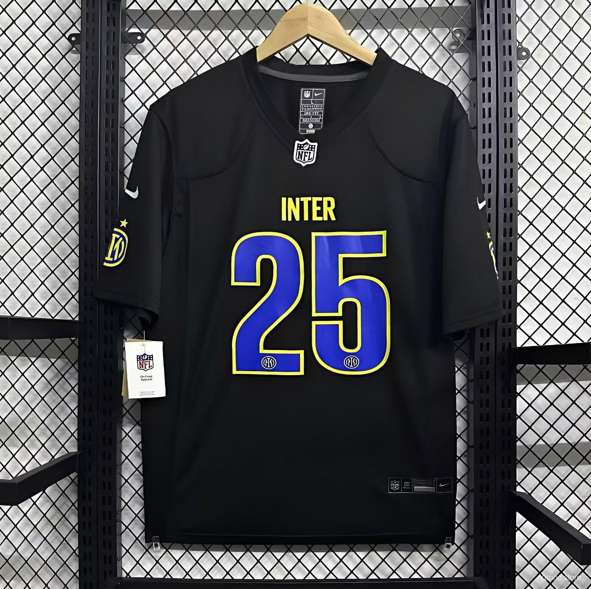 Camisa Inter de Milão 2025 Nike NFL Game Road - (NFL)
