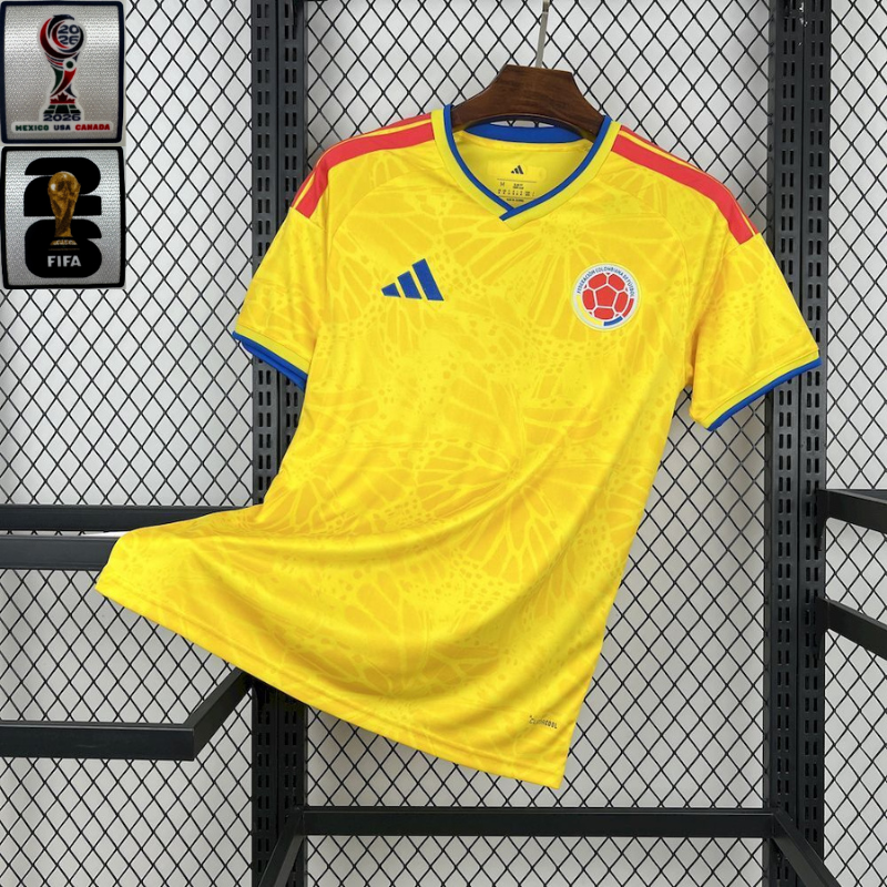 Camisa Colômbia 2026 Home - (Com Patchs) (Torcedor)