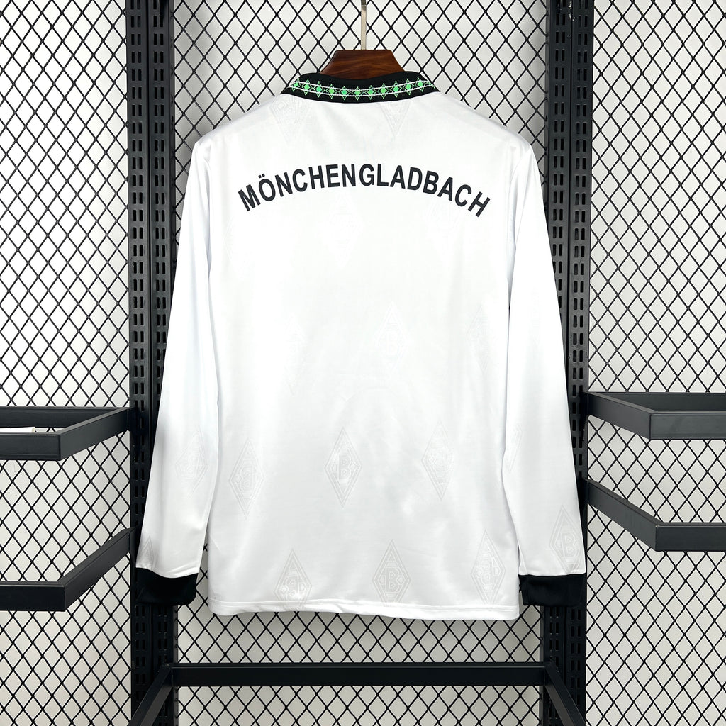 Camisa Borussia Mönchengladbach 95/96 Home - (Retrô) Manga Longa