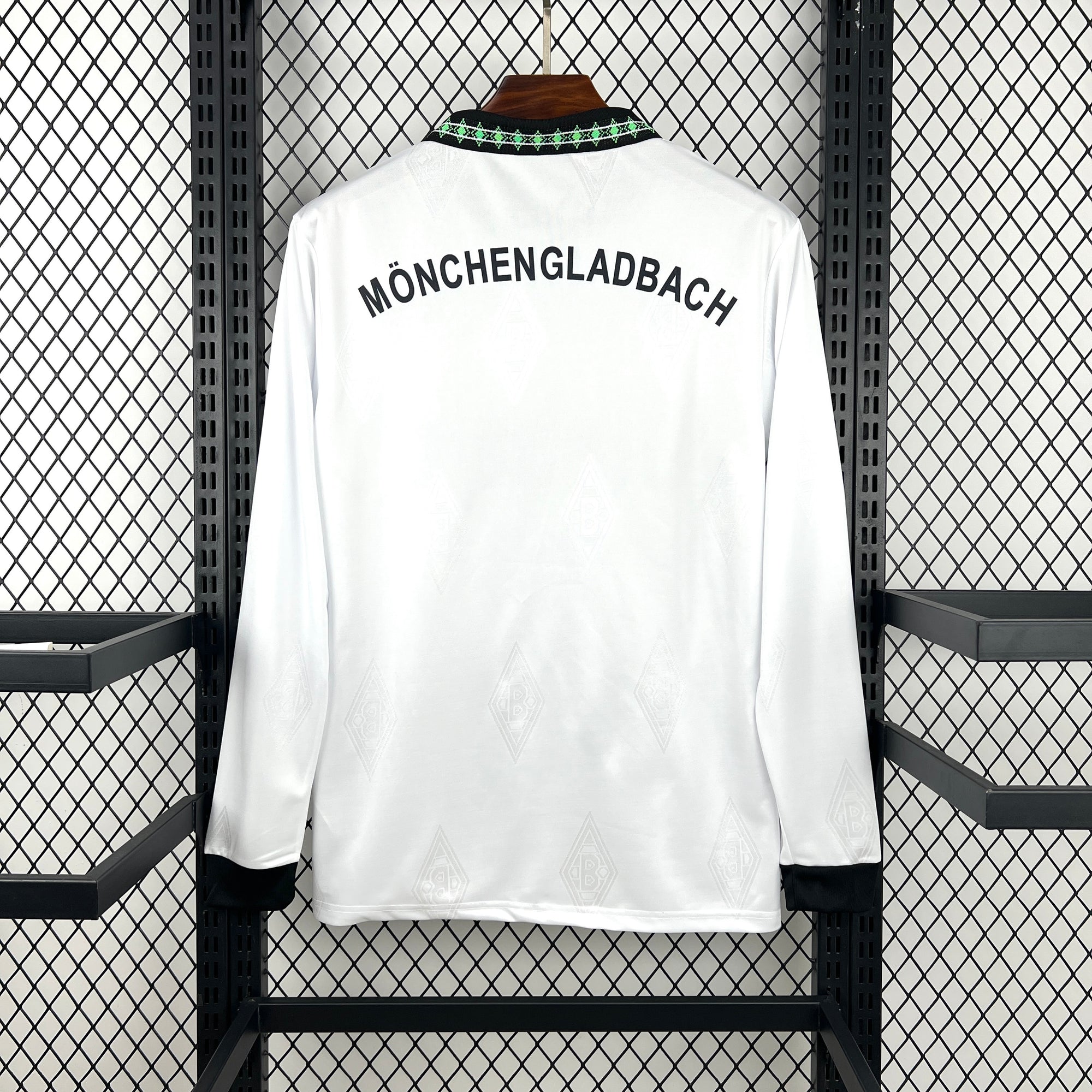 Camisa Borussia Mönchengladbach 95/96 Home - (Retrô) Manga Longa