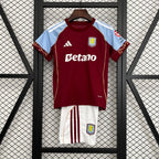 Kit Infantil Aston Villa 25/26 Home