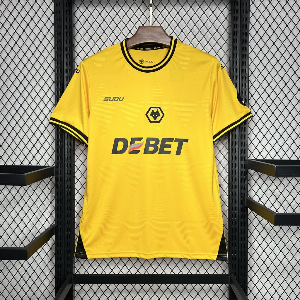 Camisa Wolverhampton Home 24/25 - Versão (Torcedor) Masculina