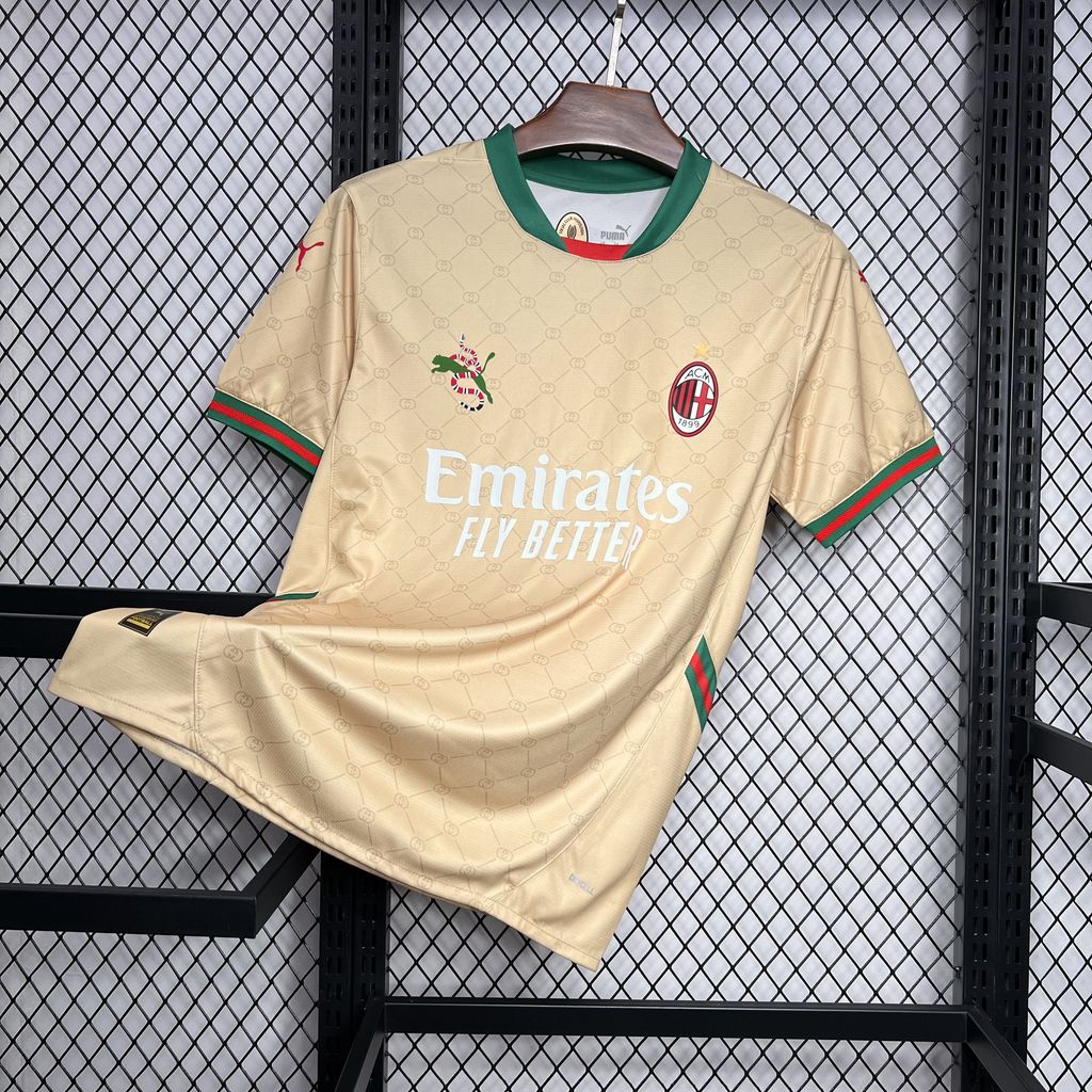 Camisa Milan Gucci Cobranded edition 24/25 - Puma (Torcedor) Masculina