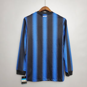 Camisa Inter de Milão Titular 10/11 - Versão (Retrô) Manga Comprida