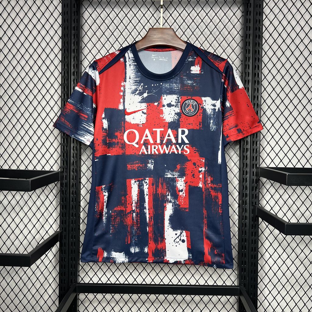 Camisa PSG Pré-Jogo 24/25 - Nike (Torcedor) Masculina