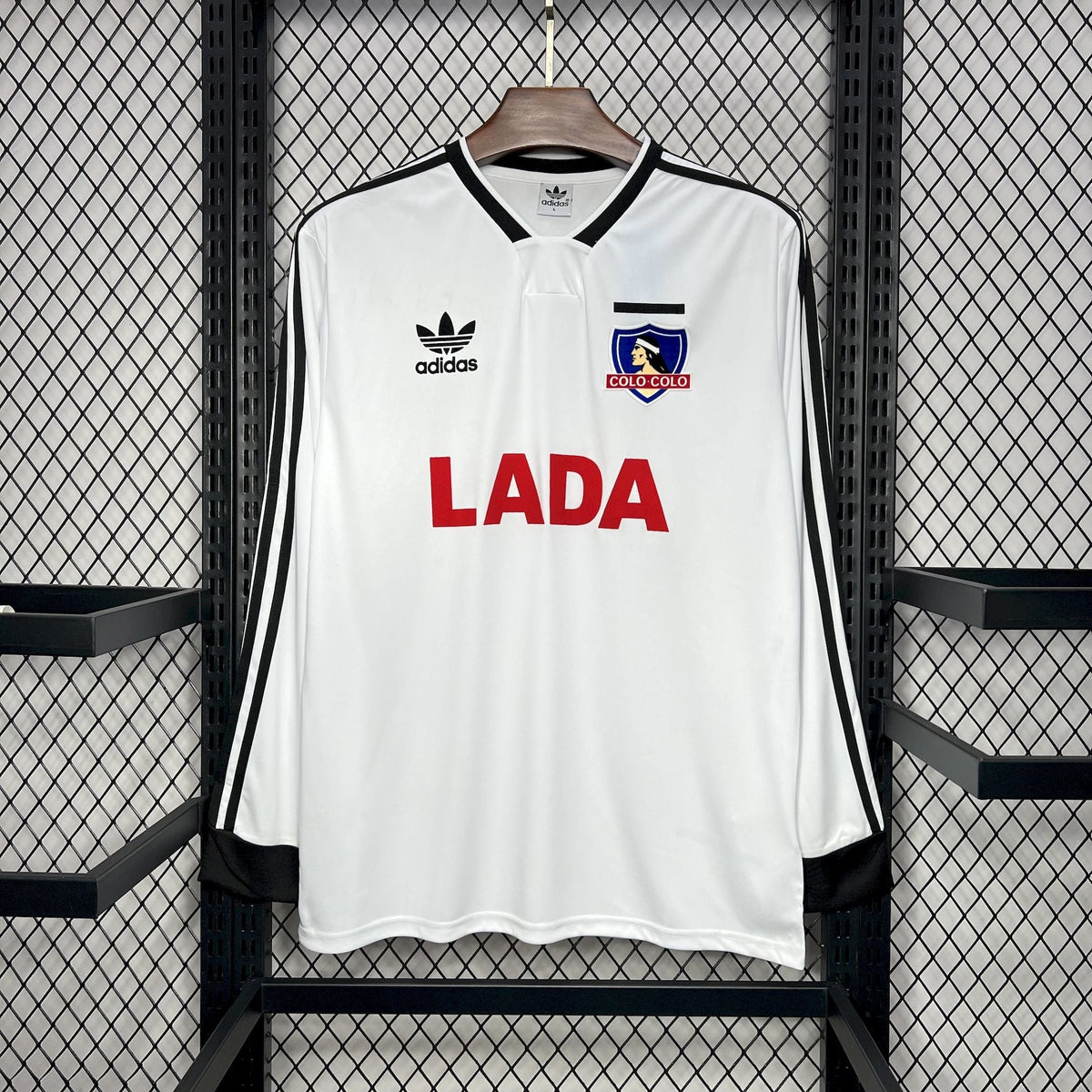 Camisa Colo-Colo Titular 1991 - Versão (Retrô) Manga Comprida