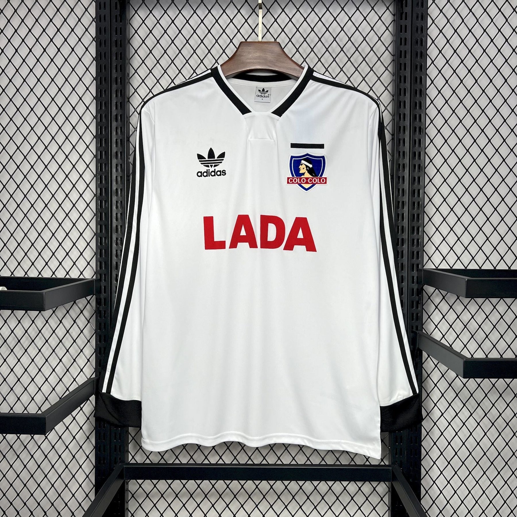 Camisa Colo-Colo Titular 1991 - Versão (Retrô) Manga Comprida