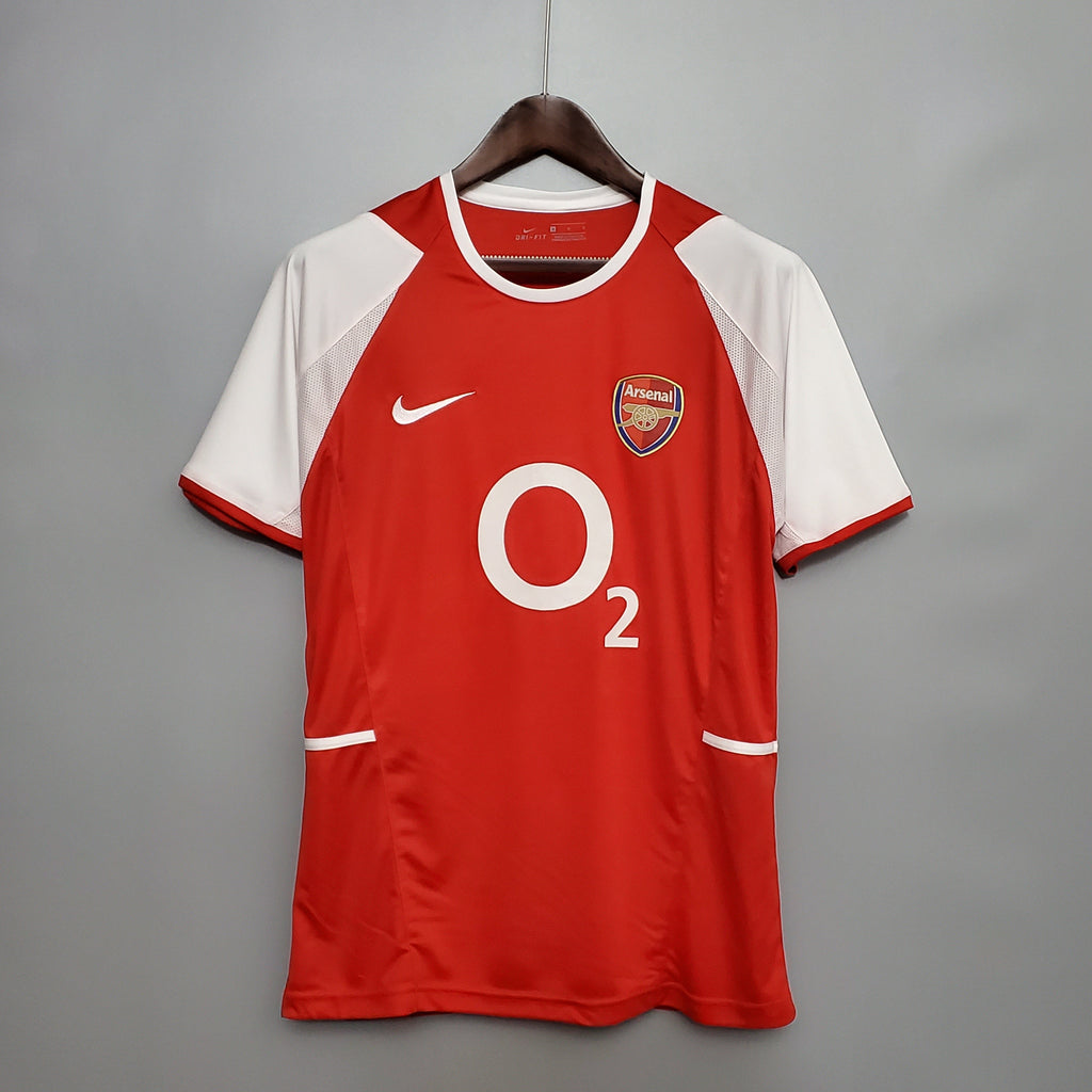 Camisa Arsenal Titular 02/04 - Versão (Retrô)
