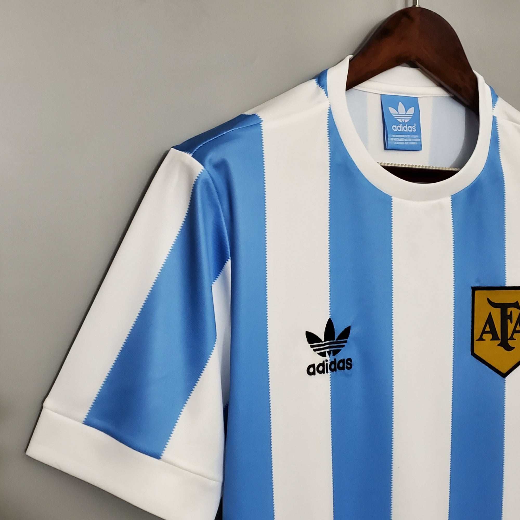 Camisa Argentina Titular 1978 - Versão (Retrô)