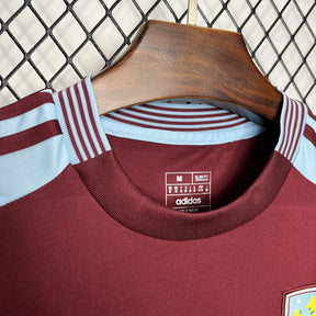 Camisa Aston Villa Villa Home 24/25 Castore (Torcedor) Masculina
