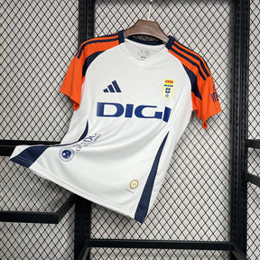 Camisa Real Oviedo Away 24/25 - Adidas (Torcedor) Masculina