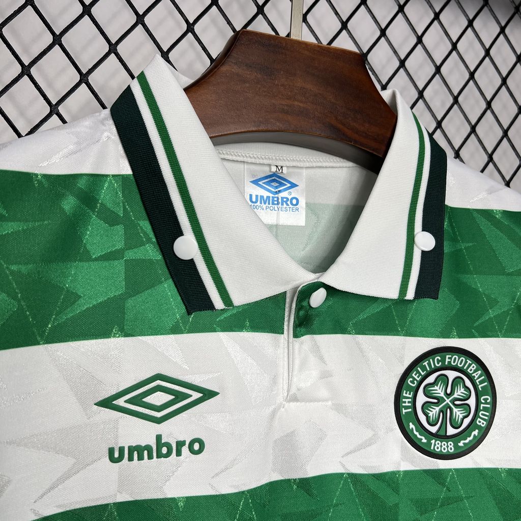 Camisa Celtic Home 89/90 - Versão (Retrô)