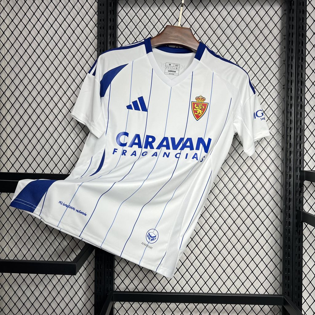 Camisa Real Zaragoza Home 24/25 - (Torcedor) Masculina