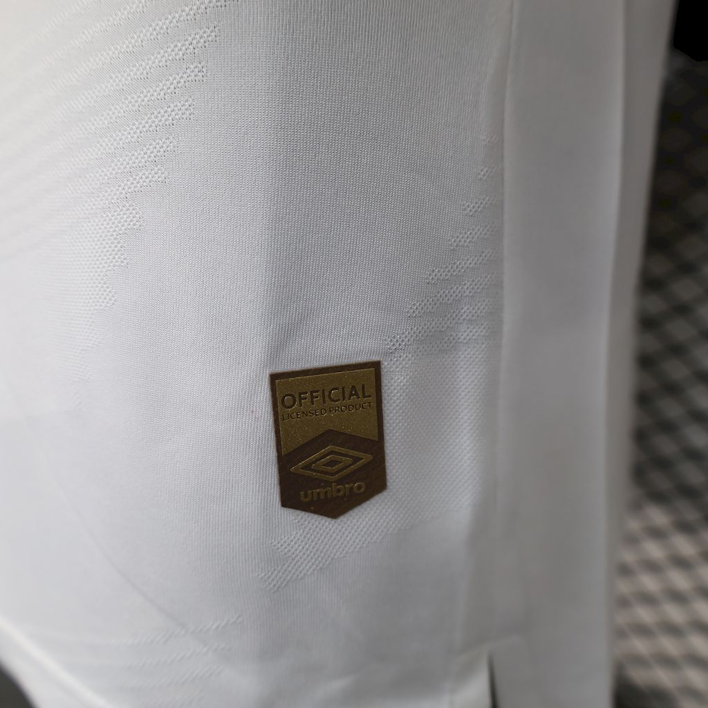 Camisa Santos Home 24/25 - Versão (Jogador) - Completa Com Patrocínio