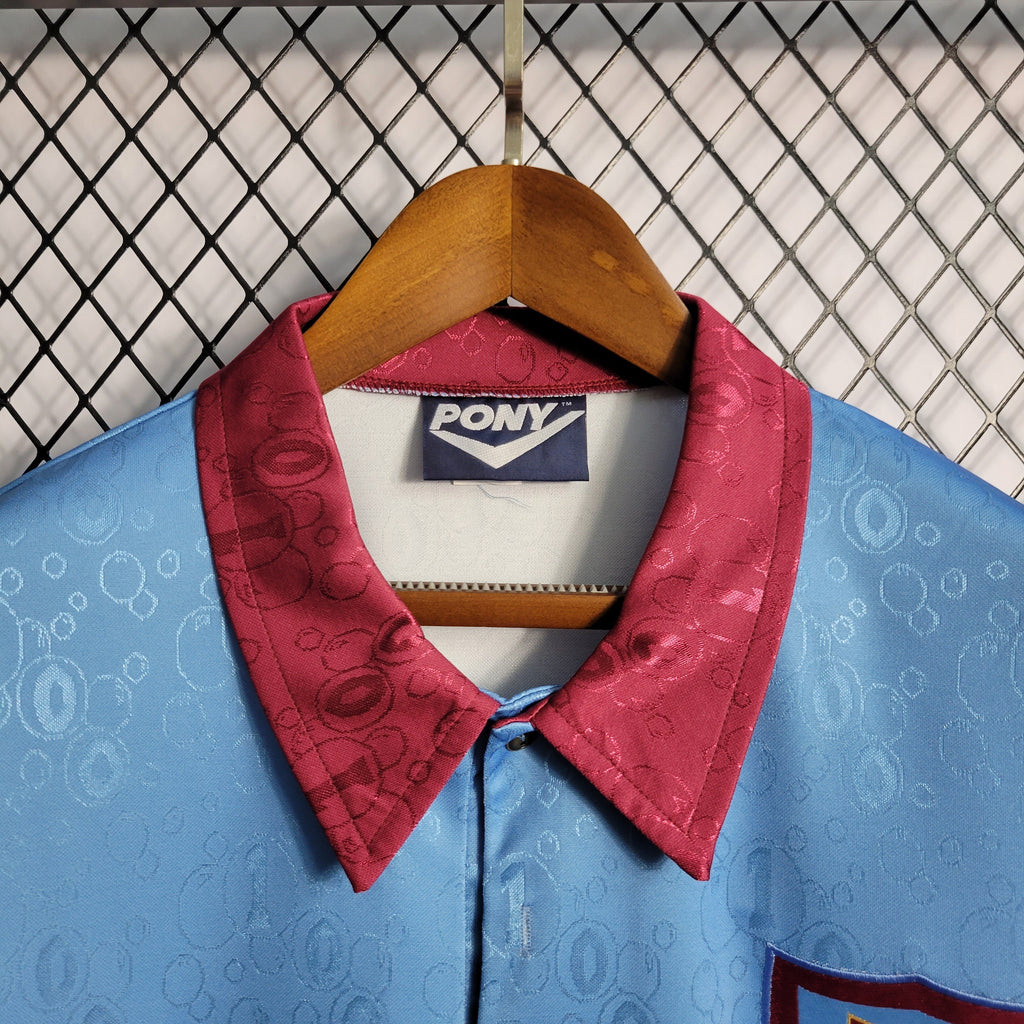 Camisa West Ham Reserva 95/97 - Versão (Retrô)