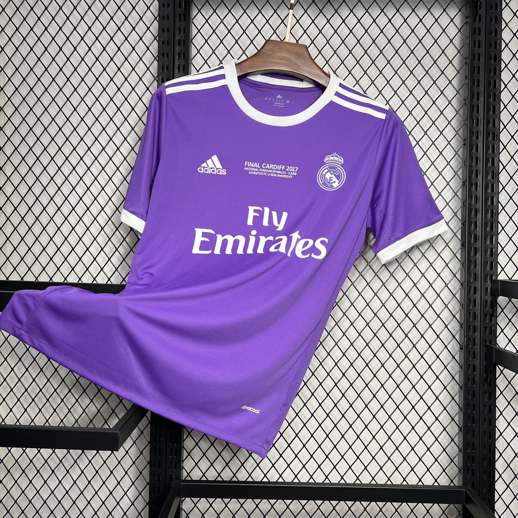 Camisa Real Madrid Reserva 16/17 - Versão (Retrô)