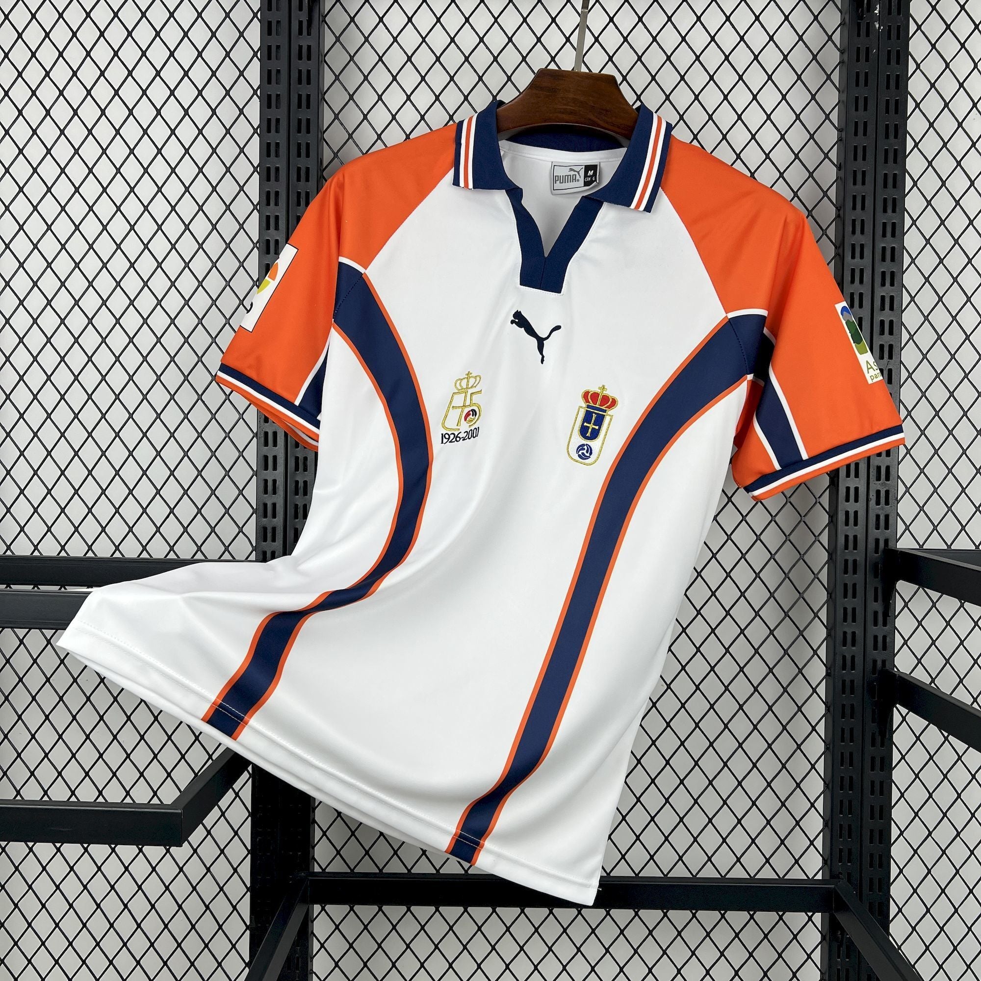 Camisa Real Oviedo 00/01 Away - (Retrô)