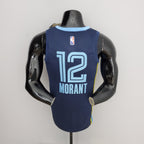Camisa NBA Memphis Grizzlies #12 Morant - 75° Aniversário Blue