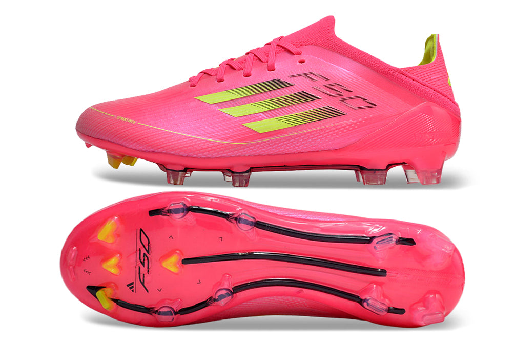 Chuteira Adidas F50 FG (Rosa)
