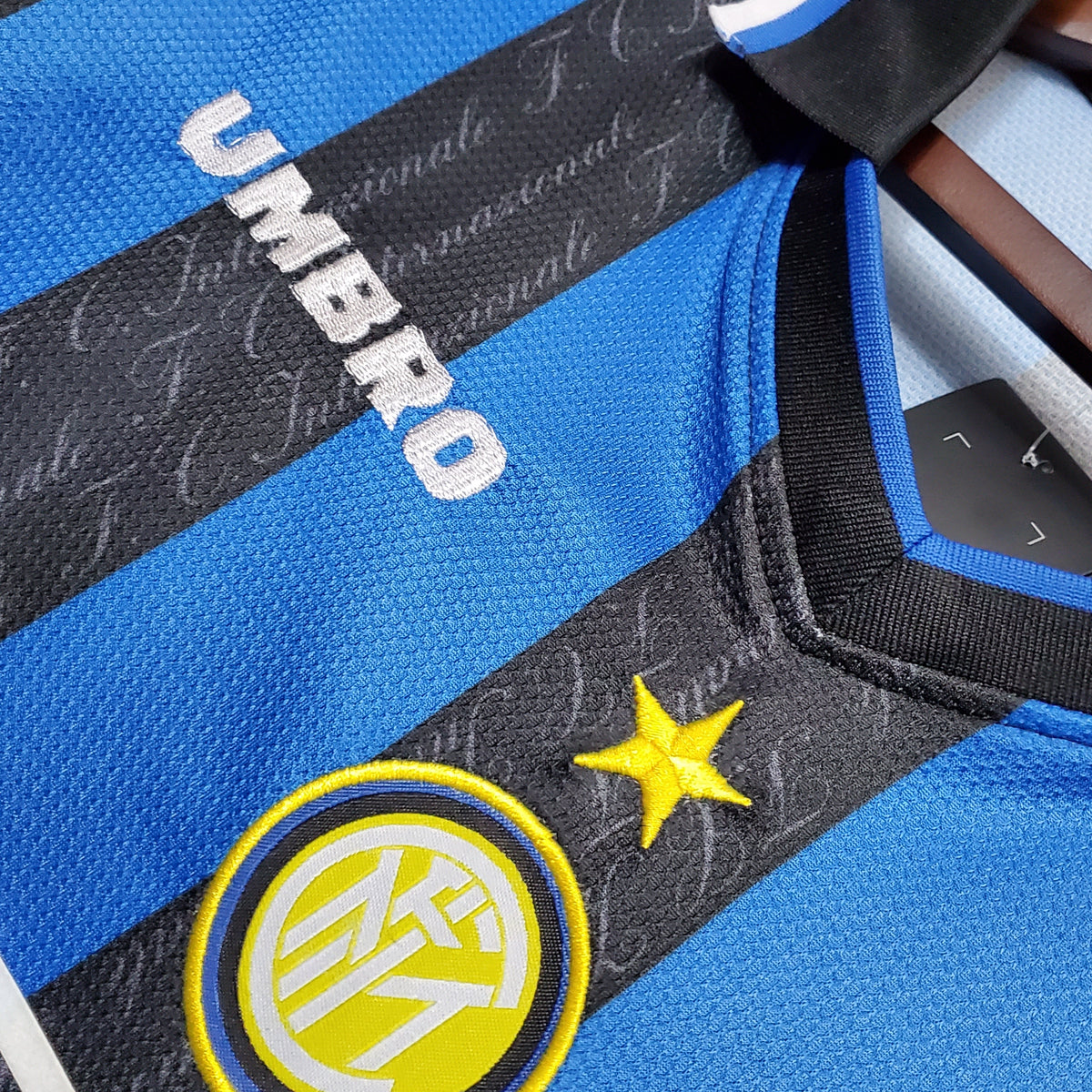 Camisa Inter de Milão Titular 97/98 - Versão (Retrô)