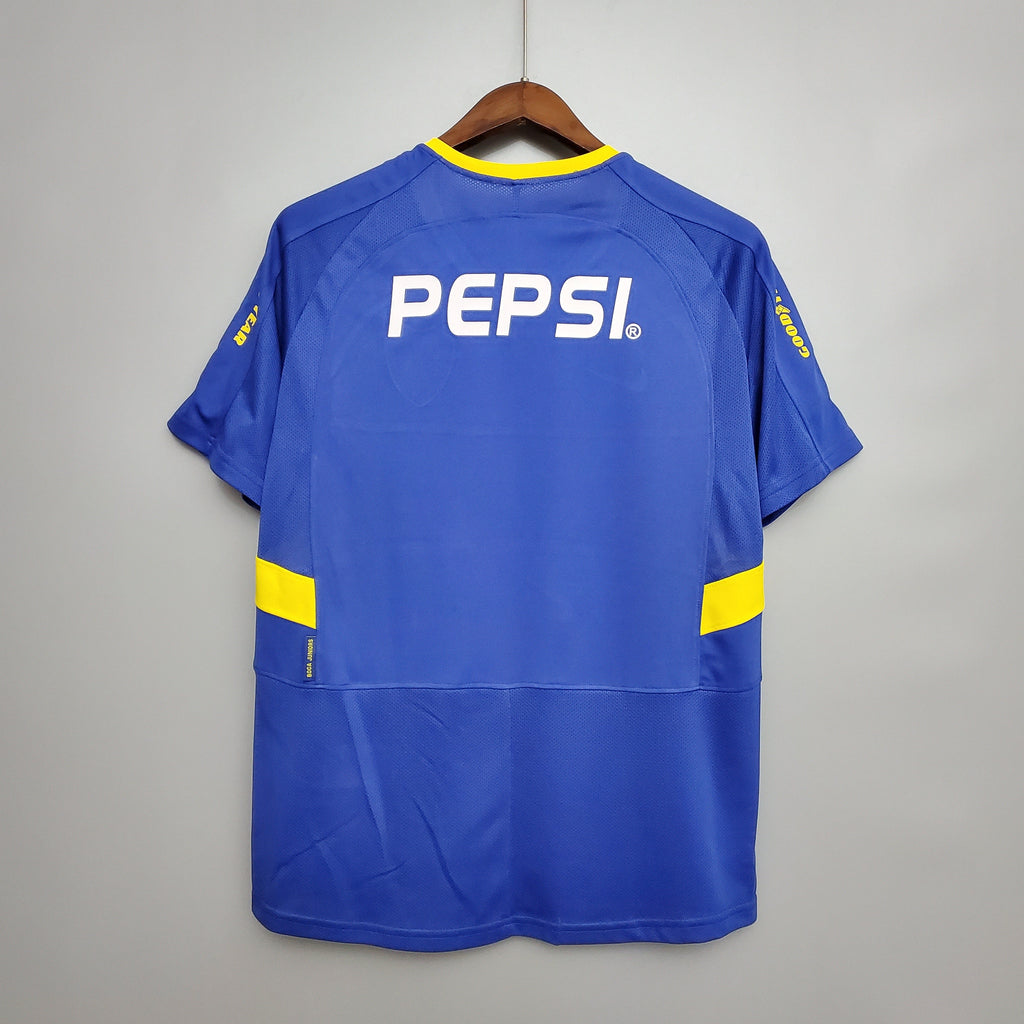 Camisa Boca Juniors 03/04 Home - (Retrô)