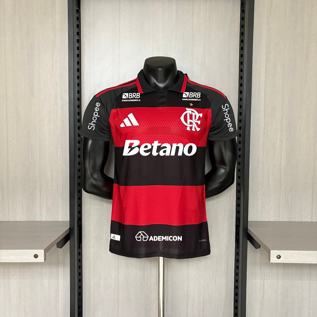 Camisa Flamengo 2026 Home (Todos os Patrocínios) - (Jogador)