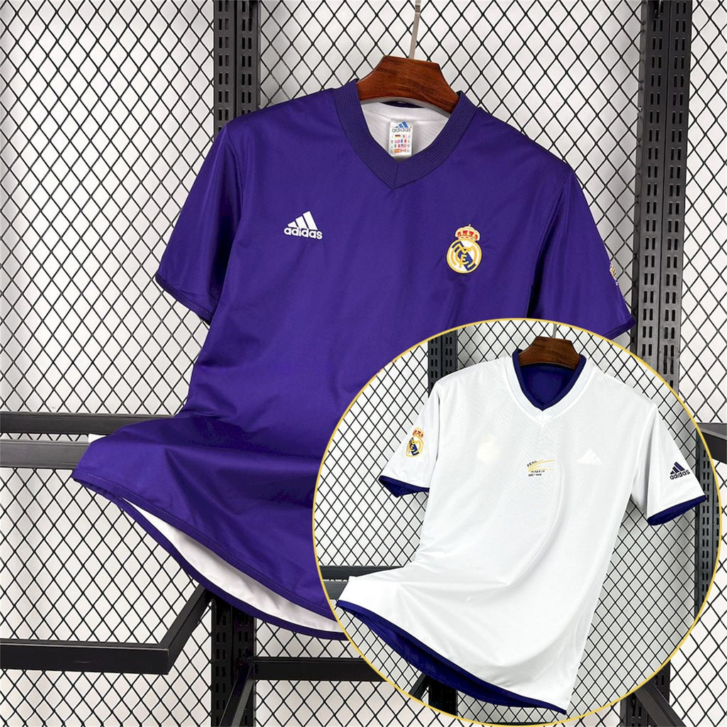 Camisa Real Madrid 02/03 Third - (Retrô) Dupla Face