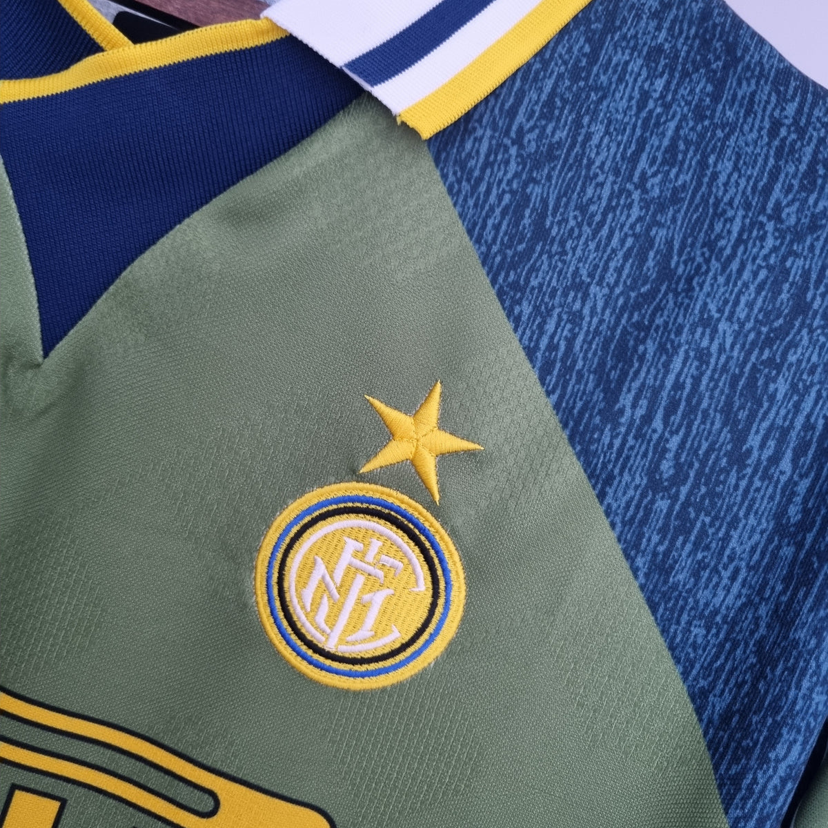 Camisa Inter de Milão Reserva 95/96 - Versão (Retrô)