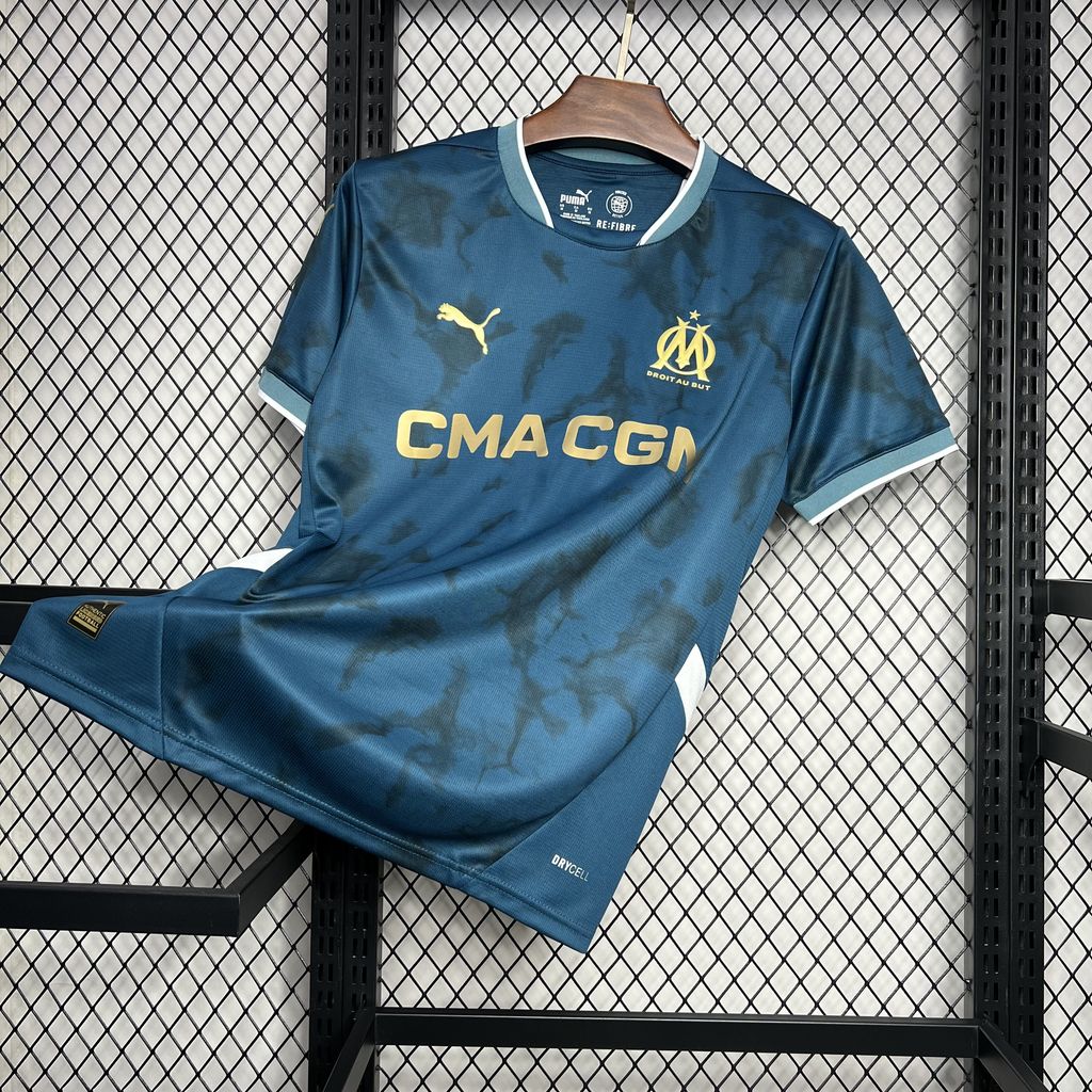 Camisa Olympique de Marseille Away 24/25 - Versão (Torcedor) Masculina
