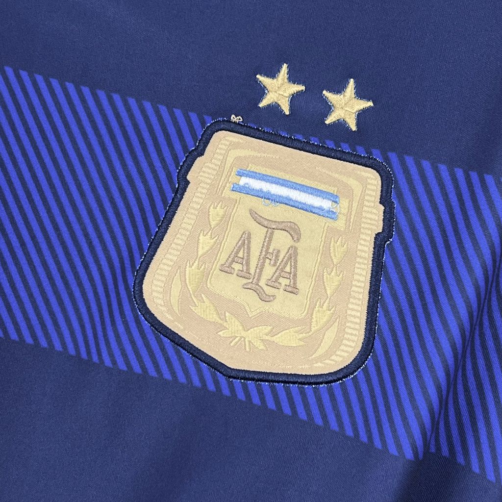 Camisa Argentina Reserva 2014 - Versão (Retrô) Manga Comprida