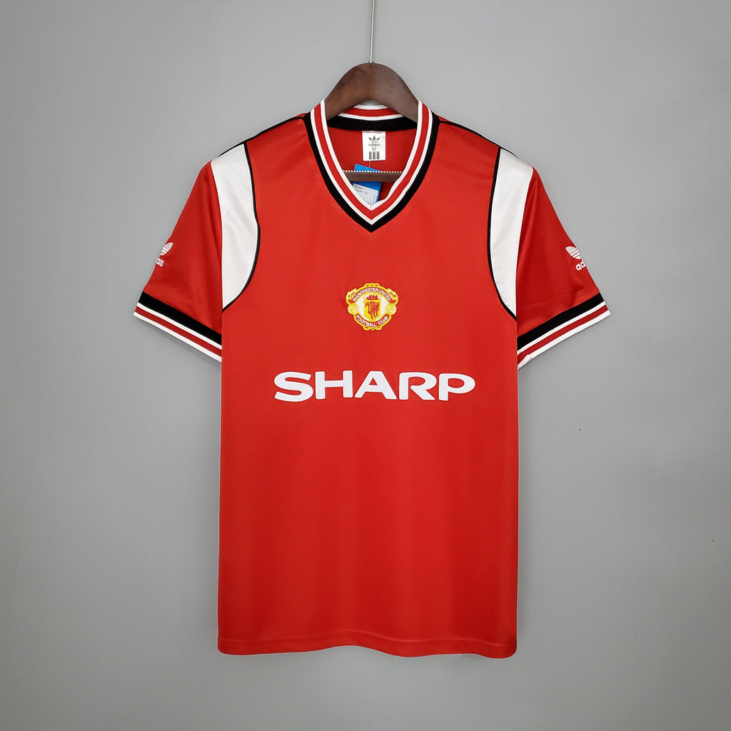 Camisa Manchester United Titular 85/86 - Versão (Retrô)