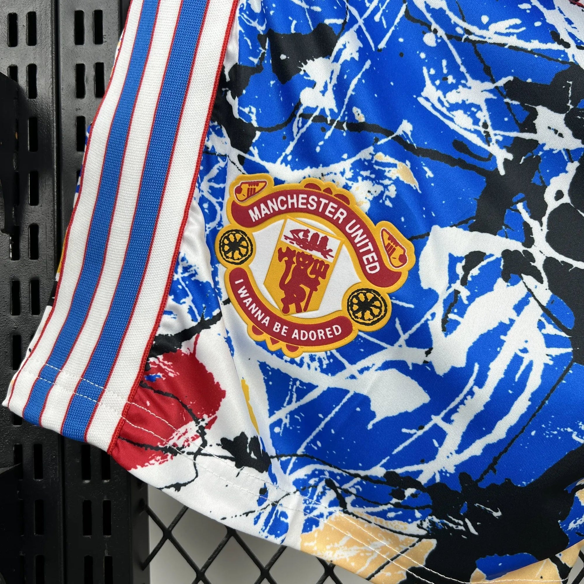 Shorts Manchester United x Stone Roses 25/26 Home - (Torcedor)