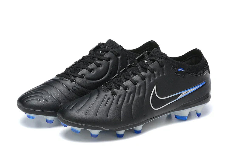 Chuteira Nike Tiempo Legend 10 FG - Preta e Azul - Shadow Pack